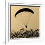 Paragliding Active Sport Landscape Concept for Poster-Kristaps Eberlins-Framed Art Print