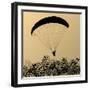 Paragliding Active Sport Landscape Concept for Poster-Kristaps Eberlins-Framed Art Print