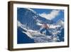 Paragliding in Swiss Alps Jungfrau Region, Switzerland-swisshippo-Framed Photographic Print