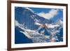 Paragliding in Swiss Alps Jungfrau Region, Switzerland-swisshippo-Framed Photographic Print