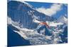 Paragliding in Swiss Alps Jungfrau Region, Switzerland-swisshippo-Mounted Photographic Print