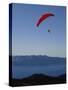 Paragliding, Lake Tahoe, California, USA-null-Stretched Canvas