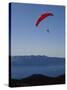 Paragliding, Lake Tahoe, California, USA-null-Stretched Canvas