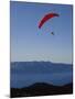 Paragliding, Lake Tahoe, California, USA-null-Mounted Premium Photographic Print