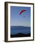 Paragliding, Lake Tahoe, California, USA-null-Framed Photographic Print