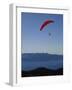 Paragliding, Lake Tahoe, California, USA-null-Framed Photographic Print