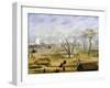 Paraguayan Army Encampment During War with Argentina-Candido Lopez-Framed Giclee Print