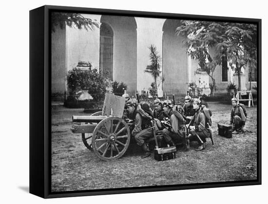 Paraguayan Artillery, Paraguay, 1911-null-Framed Stretched Canvas