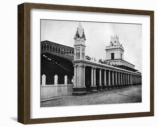 Paraguayan Central Railway Station, Asuncion, Paraguay, 1911-null-Framed Giclee Print