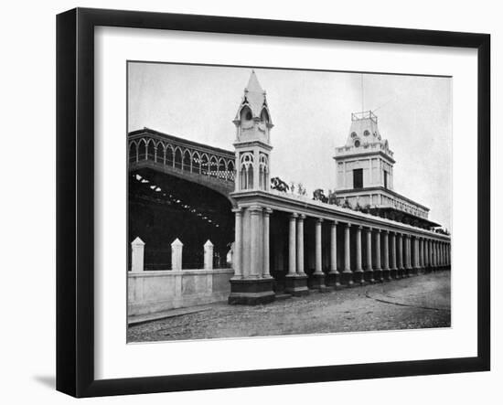 Paraguayan Central Railway Station, Asuncion, Paraguay, 1911-null-Framed Giclee Print