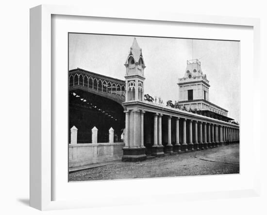 Paraguayan Central Railway Station, Asuncion, Paraguay, 1911-null-Framed Giclee Print