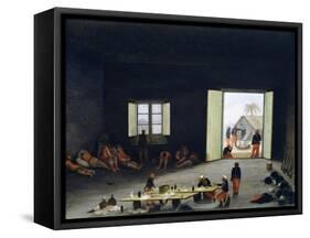 Paraguayan Prisoners During Battle of Yatai in 1865-Candido Lopez-Framed Stretched Canvas