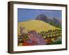 Parahi te Marae-Here is the Temple,1892 Canvas,68 x 91 cm Inv.1980-001-001.-Paul Gauguin-Framed Giclee Print