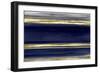 Parallel Lines on Indigo-Allie Corbin-Framed Art Print