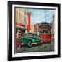 "Parallel Parking", April 1, 1950-Thornton Utz-Framed Giclee Print