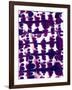 Parallel Purple Mauve-Jacqueline Maldonado-Framed Art Print