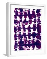 Parallel Purple Mauve-Jacqueline Maldonado-Framed Art Print