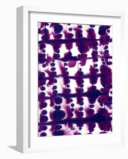 Parallel Purple Mauve-Jacqueline Maldonado-Framed Art Print