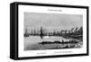 Paramaribo, Republic of Suriname, 19th Century-Edouard Riou-Framed Stretched Canvas