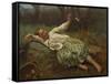 Parana Landscape, Paisaje de Parana, 19th Century-Juan Manuel Blanes-Framed Stretched Canvas