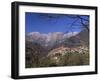 Parania, Near Massa, in Apuane Alps, with Carrara Marble Quarries in Distance, Tuscany, Italy-Patrick Dieudonne-Framed Photographic Print