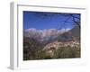 Parania, Near Massa, in Apuane Alps, with Carrara Marble Quarries in Distance, Tuscany, Italy-Patrick Dieudonne-Framed Photographic Print