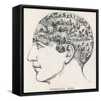 Paranormal Phrenology-null-Framed Stretched Canvas