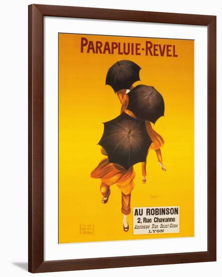 Parapluie-Revel-Leonetto Cappiello-Framed Art Print