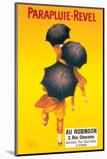 Parapluie-Revel-Leonetto Cappiello-Mounted Premium Giclee Print