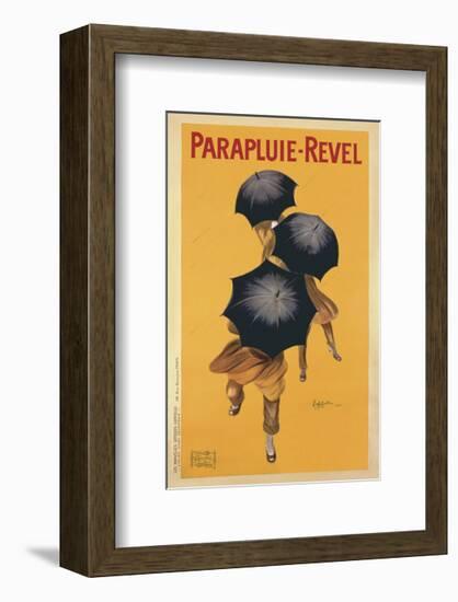 Parapluie Revel-Leonetto Cappiello-Framed Art Print