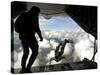 Pararescuemen Jump Out the Back of a C-130 Hercules-Stocktrek Images-Stretched Canvas