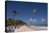 Parasailing, Bavaro, Higuey, Punta Cana, Dominican Republic-Lisa S. Engelbrecht-Stretched Canvas