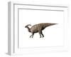 Parasaurolophus Dinosaur-null-Framed Art Print