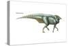 Parasaurolophus, Dinosaurs-Encyclopaedia Britannica-Stretched Canvas