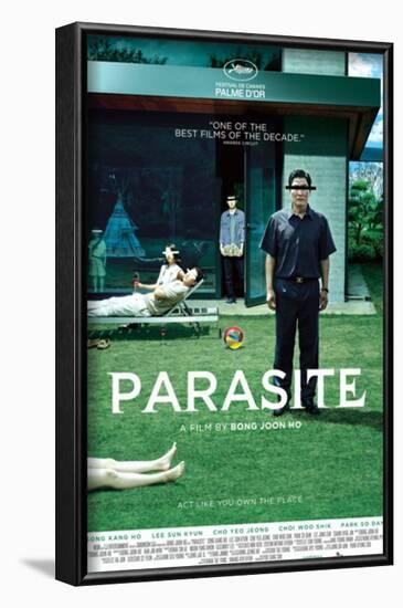 Parasite-null-Framed Poster