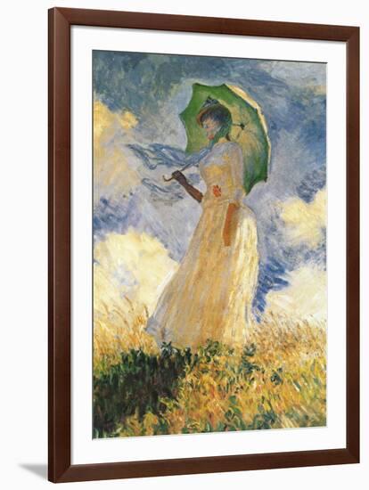 Parasol-Claude Monet-Framed Art Print