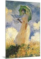 Parasol-Claude Monet-Mounted Art Print