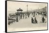 Parasols are Carried by Many Holidaymakers on the Promenade at Brighton-null-Framed Stretched Canvas