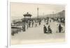 Parasols are Carried by Many Holidaymakers on the Promenade at Brighton-null-Framed Photographic Print