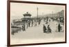 Parasols are Carried by Many Holidaymakers on the Promenade at Brighton-null-Framed Photographic Print