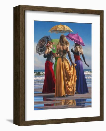 Parasols-Paul Bailey-Framed Art Print