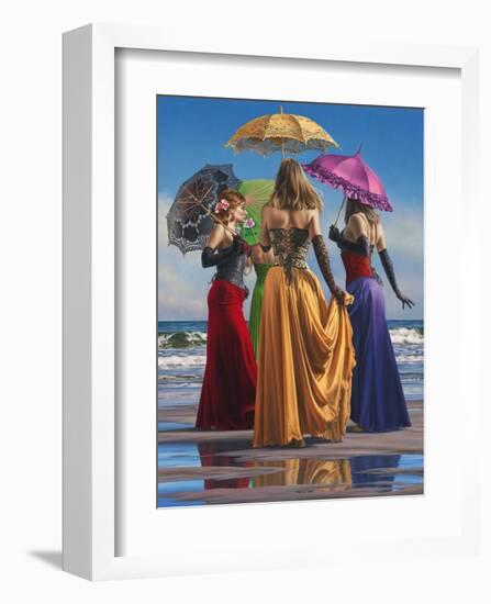 Parasols-Paul Bailey-Framed Art Print