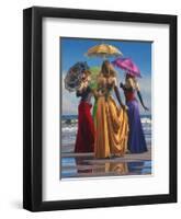 Parasols-Paul Bailey-Framed Art Print