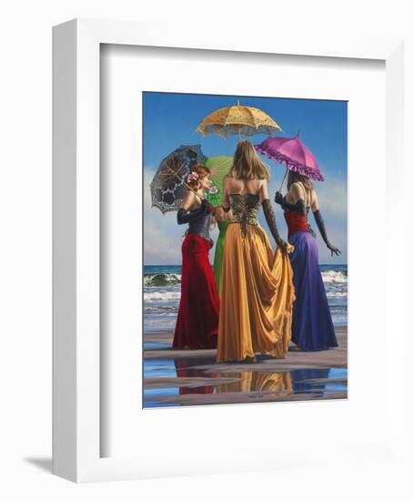 Parasols-Paul Bailey-Framed Art Print