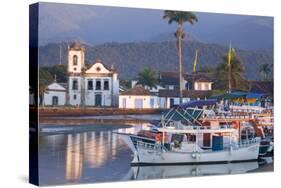 Paraty Port, Rio De Janeiro State, Brazil, South America-Alex Robinson-Stretched Canvas