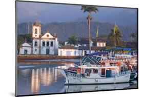 Paraty Port, Rio De Janeiro State, Brazil, South America-Alex Robinson-Mounted Photographic Print