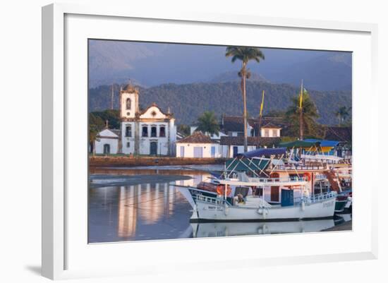 Paraty Port, Rio De Janeiro State, Brazil, South America-Alex Robinson-Framed Photographic Print