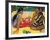 Parau Api, What's New?, 1892-Paul Gauguin-Framed Giclee Print