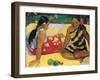 Parau Api, What's New?, 1892-Paul Gauguin-Framed Giclee Print