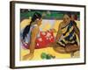 Parau Api, What's New?, 1892-Paul Gauguin-Framed Giclee Print